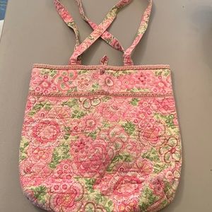 USED Vera Bradley Petal Pink tote